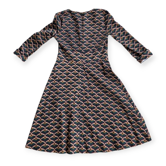 🌟 Joe Browns Geometric Fit & Flare Dress – UK 10 / US 6 🌟 - Picture 7 of 12